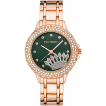Montre femme - Juicy Couture - JC1282GNRG - Quartz - Métal - Cristal minéral