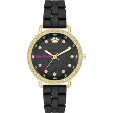 Montre femme - Juicy Couture - JC1310GPBK - Quartz - Cadran en métal - Style chic