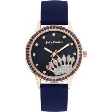 Montre femme - Juicy Couture - JC1342RGNV - Quartz - Silicone - 38 mm