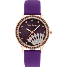 Montre femme - Juicy Couture - JC1342RGPR - Quartz - Silicone - 38 mm