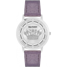 Montre - Juicy Couture - JC1345SVLV - Cuir - Quartz - 36 mm - Femme