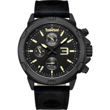 Montre - Timberland - TDWGF9002904 - Acier inoxydable - Cuir - Noir