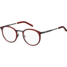 Óculos de Grau Tommy Hilfiger TH 1845 49/23/145 Vermelho Aço Inoxidável MASCULINO TH 1845