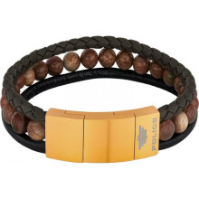 Police PJ26552BLK.06 Mens Bracelet