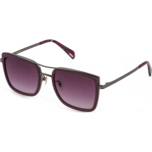 Sonnenbrille - Police - SPLD82-550GL7 - Metall - UV-Schutz 4 - Fuchsia Glitzer