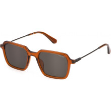 Sonnenbrille Police OCTANE 7 SPLL10 52/20/145 BRAUN ORANGE/SMOKE Acetat Unisex OCTANE 7 SPLL10