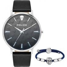 Politiehorloge PLTASM2SET20. Quartz uurwerk, zwart. Heren.