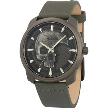 Montre Homme - POLICE - BLEDER - Cuir - 44 mm - Quartz - Étanche 5 atm