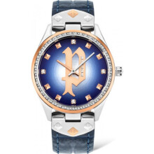 Montre femme - Police - PL16029MSTR03 - Cuir - Acier inoxydable - 36MM
