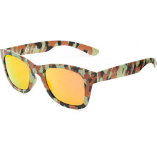 Sonnenbrille - AUSTAUSCH - S1944-GE8R - Camouflage Grün/Braun - Orange Gläser - Sport