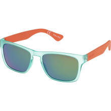 Sonnenbrille - Police - TRICK 2 S1988-GEHV - Farbe Orange - Grüne Gläser - Trendstil