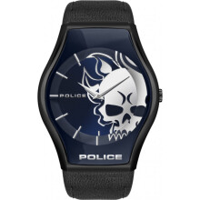Montre Homme - Police - PEWJA2002302 - Cuir - Verre Minéral - Quartz