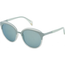 Sonnenbrille Police SPL499 53/20/135 SMCX GLANZEND VOLL WASSERGRÜN KOMBINIERT HERREN POL SUN SPL499 SMCX 53 20 135
