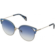 Sonnenbrille - Police - PL739 - Blau - Schutzkategorie 2 - Stil Elegant