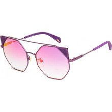Sonnenbrille - Police - Spla95 - Violett - Metall - UV-Schutz 2