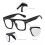 (Leopard, +2.00 strength) Men Women Large Frame Blue Light Blocking Reading Glasses Classic Square Glasses 7