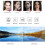 (Leopard, +2.00 strength) Men Women Large Frame Blue Light Blocking Reading Glasses Classic Square Glasses 10