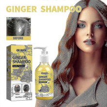 OUHOE Ginger Thick Hair Shampoo Hair Moisturizing Anti-Itching Firming Hair Thick Hair Fluffy Conditionin~A