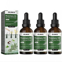 (1PC) 1-3x OUHOE Hair Care Rosemary Oil Hair Care Strong And Tough Hair Fixation Prevention 50ml