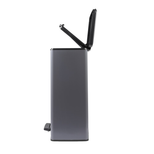 Curver Curver Deco Bin Rectangular Pedal 65L, Cool Grey 1