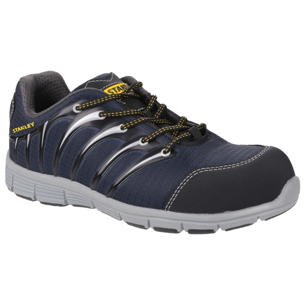 (7 UK, Navy/Grey) Stanley Mens Globe Lace Up Safety Trainers