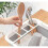 Dish Rack, Kitchen Drain Rack, Foldable Dish Rack, Tableware Storage Folding Rack, Tableware Rack Cup Holder 10