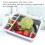 Dish Rack, Kitchen Drain Rack, Foldable Dish Rack, Tableware Storage Folding Rack, Tableware Rack Cup Holder 6