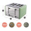 Hamilton Beach Hamilton Beach, Kettle & Toaster Set, Harmony Collection, Matcha, HBHARMM 7