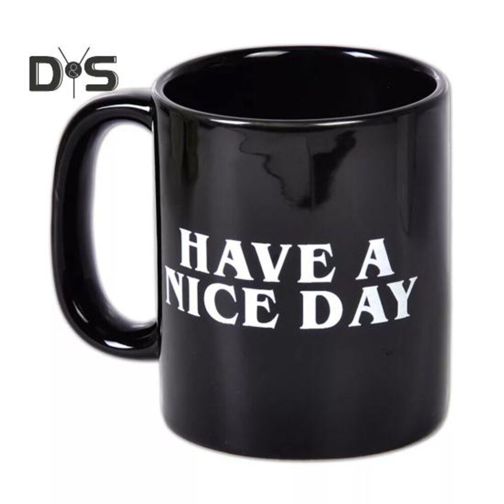 (as the picture, 1pc) 1/2pcs Coffee Cups With Handle Heat-resistant Shatter-proof Easy To Clean Reusable Coffee Mugs Ceramics Water Cups