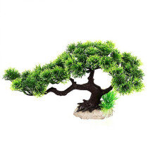 Work Desk Decor Artificial Pine Tree Artificial Plant Decoration Fish Tank Pine Tree Underwater Plant