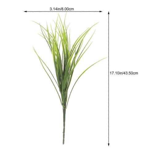 4Pcs Simulation Grass Home Decor Artificial Plants Adornments Decorative Vegetable Grass Decor 2