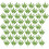 100 Pcs Simulated Bamboo Leaves Bamboo Branches Adornment Bamboo Pole Decor 1