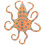 Realistic Blue-ringed Octopus Simulated Blue-ringed Octopus Artificial Sea Animal Model 1
