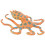 Realistic Blue-ringed Octopus Simulated Blue-ringed Octopus Artificial Sea Animal Model 3