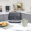 Hamilton Beach Hamilton Beach, Kettle & Toaster Set, Ella Collection, Charcoal, HBELLAMCH 4