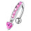 (Black, Silver) Reverse Belly Button Bar 9