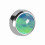 (Dark Blue) Opal Stone Top Dermal Anchor 6