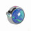 (Dark Blue) Opal Stone Top Dermal Anchor 7