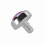(Aurora Borealis) Opal Stone Top Dermal Anchor 8