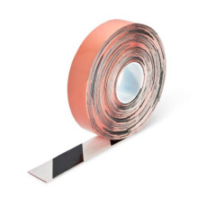 (50mm x 30m) Black/White Aisle Marking Tape – Heavy-Duty Floor Line Marking for Warehouses & Industrial Safety
