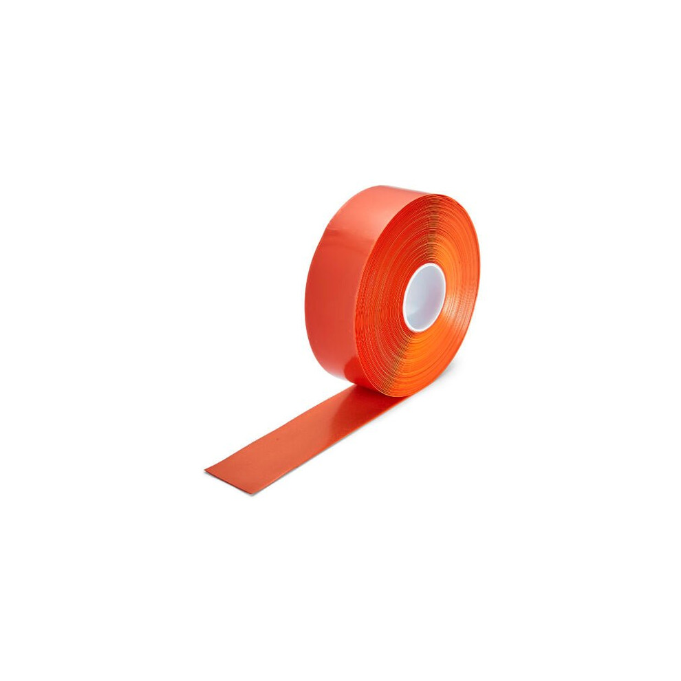 (75Mm X 30M) Orange Aisle Marking Tape Â Heavy-Duty Floor Line Marking For Warehouses & Industrial Safety 5056856200595