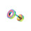 (Black, Pair) Flat Disc with Hole Fake Invisible Ear Plug 4