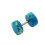 (Black) Organic Stone Fake Ear Plug 3