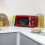 Hamilton Beach Hamilton Beach, Kettle, Toaster & Microwave Set, Ella Collection Red, ELLARB 7