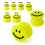 (6mm) Embossed Smiley Silicone Ear Plug 3