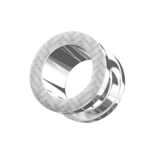 (20mm) 316L Surgical Steel Screw Fit Flesh Tunnel