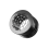 (14mm) 316L Surgical Steel Black Web Top External Threaded Tunnel 2