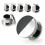 (12mm) B&W Shell Flesh Tunnel 3