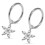 (6mm, Rose Gold) 925 Sterling Silver Pentas Drop Hinged Clickers 3