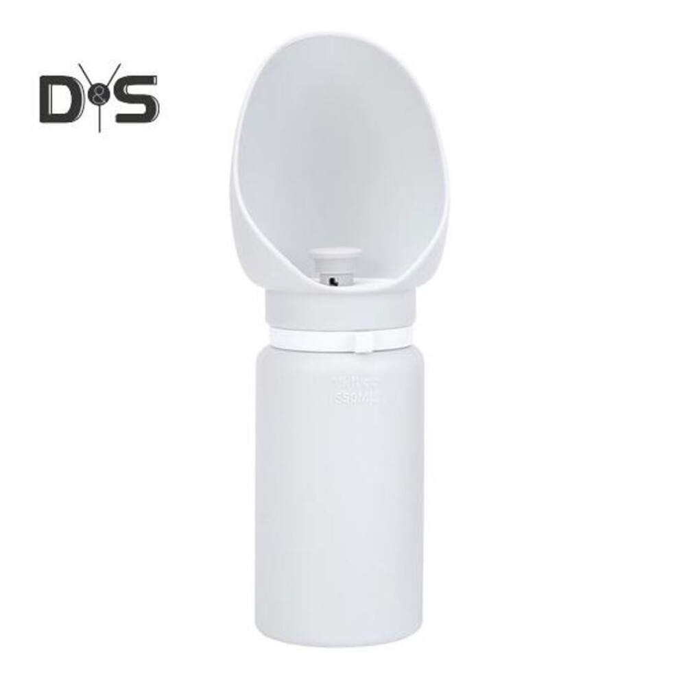 Dog Water Bottle Portable 19oz/550ml Travel Dog Water Bottle With Collapsible Bowls Leak Proof Drinking Bowl For Walking Hiking Travel Road Trips
